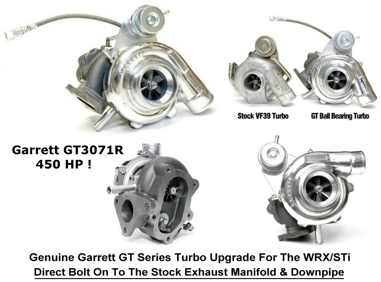 Garrett GT3071R Turbo Upgrade Kit - WRX / STi